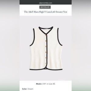Mara Crew Sweater Vest